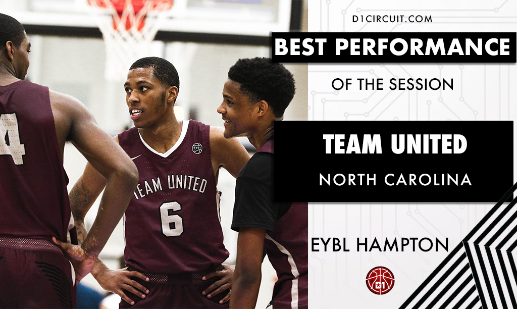 Nike EYBL Hampton Best Performance Team United (NC)