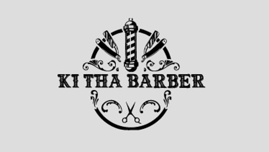 Graphic: Ki Tha Barber logo