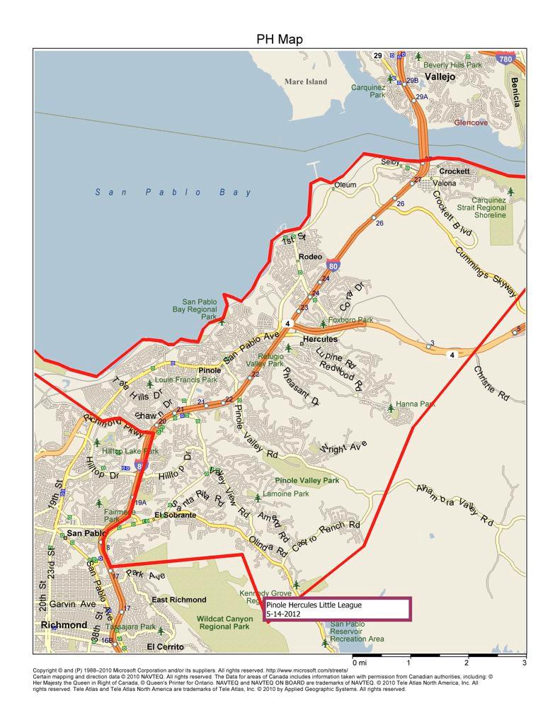 Pinole Hercules Little League Spring 2020