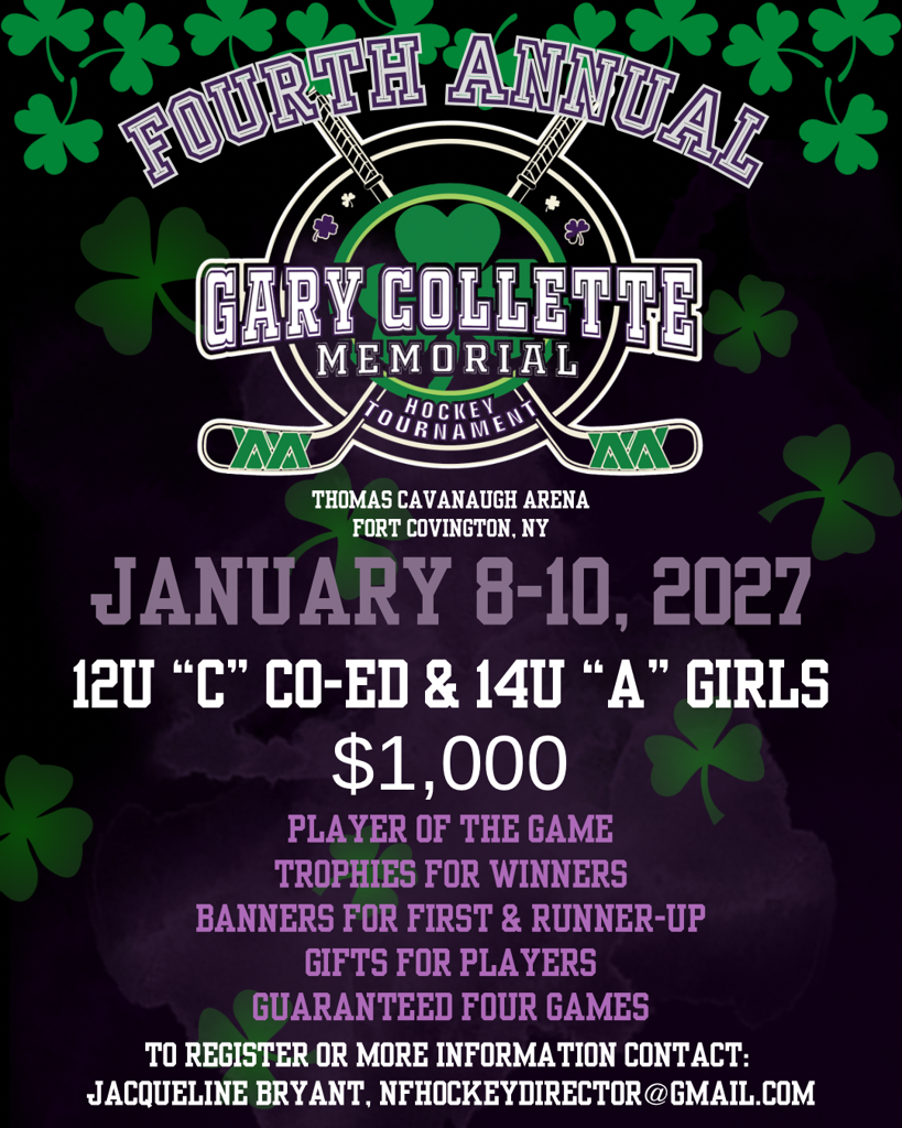 Welcome | 2027 Gary Collette Memorial Tournament | North Franklin Shamrocks