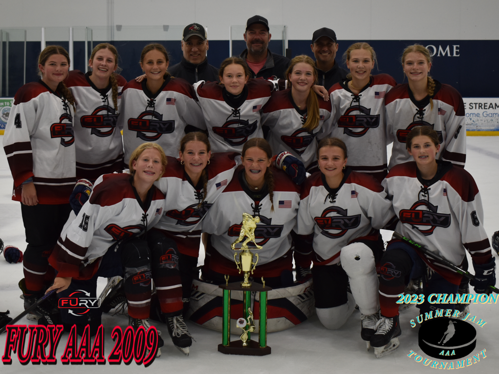 2023 Summer Jam AAA Tournament U16 Division Champions - Fury AAA 2009