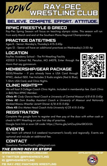 Ray-Pec Spring Freestyle and Greco Season 