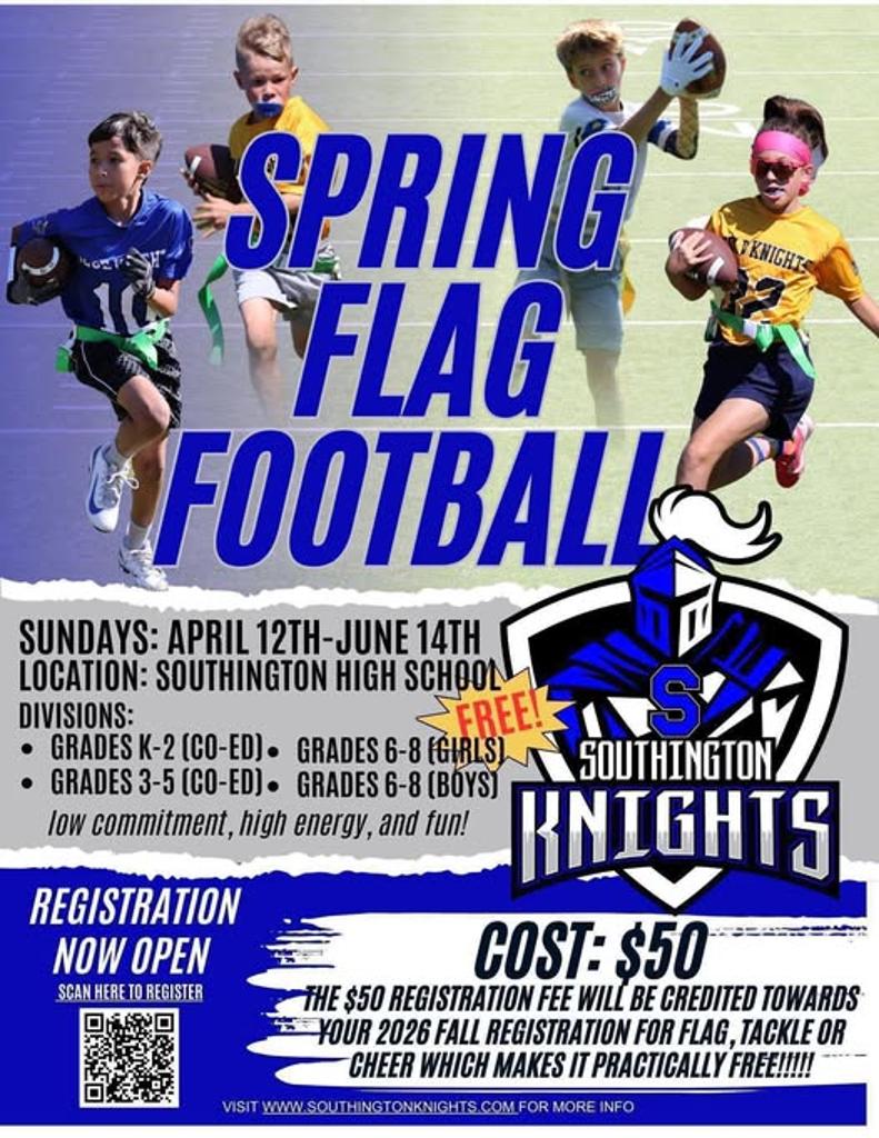 Spring Flag Football Spring Flag Football Registration