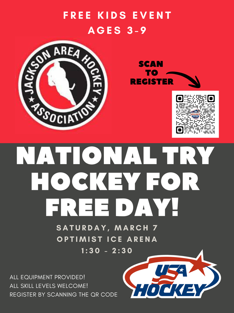 March Try Hockey For Free