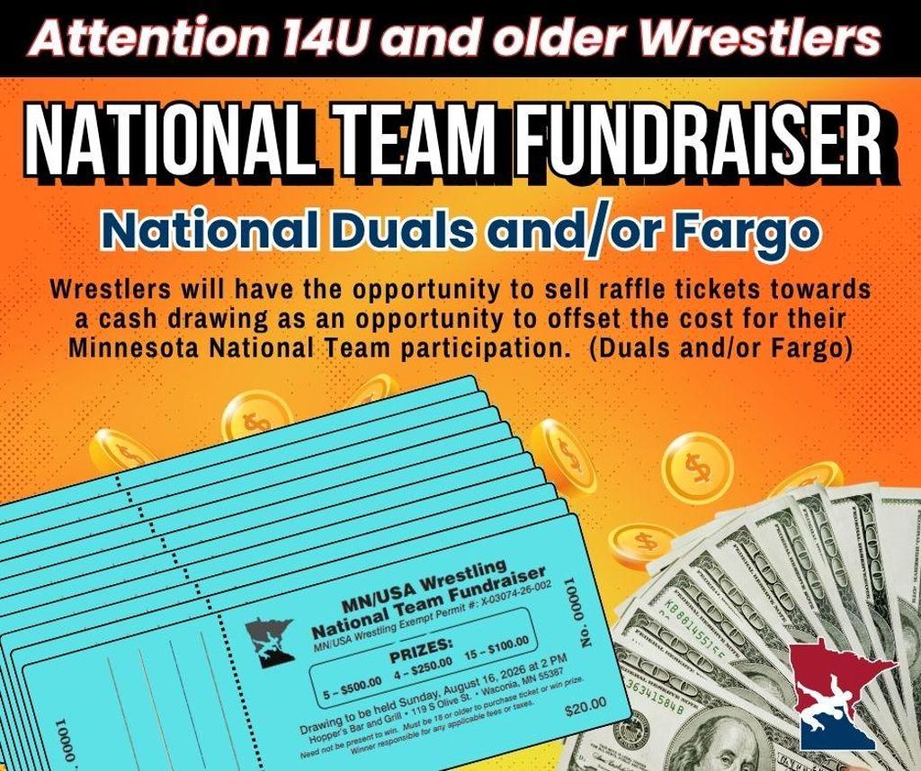 National Team RAFFLE Fundraiser