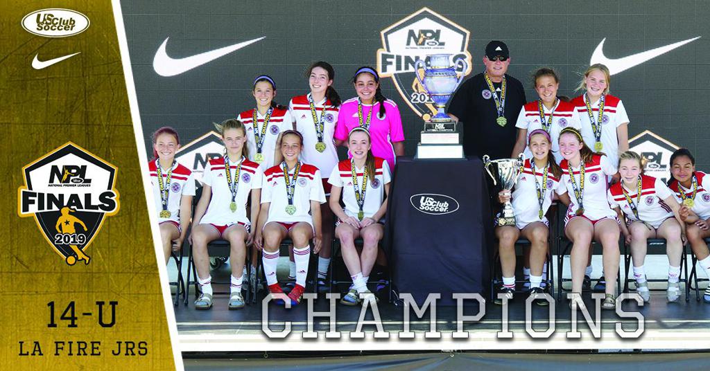 2019 Girls NPL Finals champions / photos