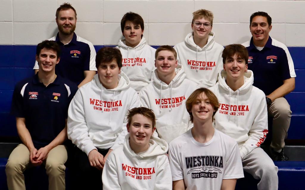 Westonka boys swim team