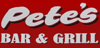 Sponsored by Pete's Bar and Grill