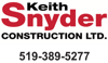 Sponsored by Keith Snyder Construction